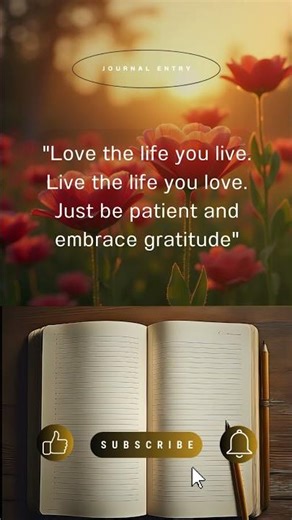 ✨Love The Life You Live Today✨ #quotes #motivationalspeech #blessed