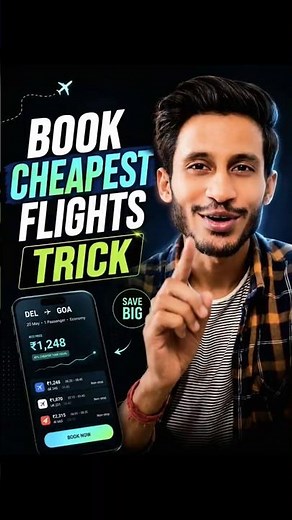 Cheapest Flight Tickets Secret Nobody Tells You 🤫