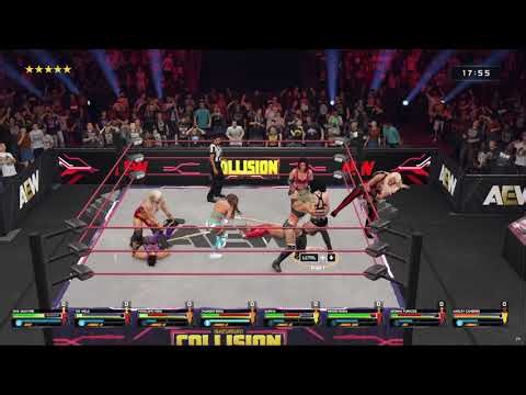 AEW 8 WOMEN N1 CONTENDER FOR TBS TITLE IRON SURVIVOR WWE 2K25 UNIVERSE MODE
