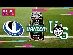 U SPORTS 2025 Vanier Cup - Montreal Carabins vs Saskatchewan Huskies | #CBCSports