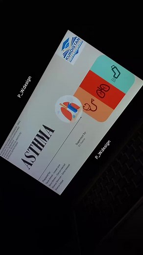 ‏Presentation of asthma🫁💕 #presentation #powerpoint