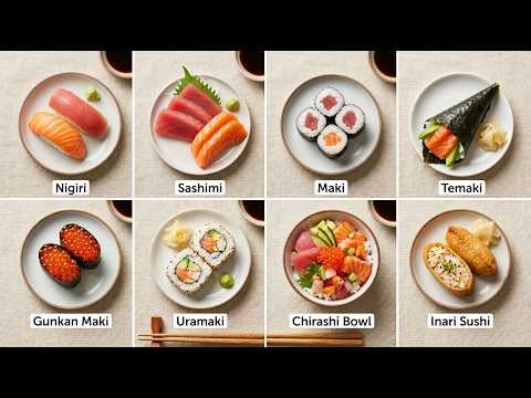 Every Type of Sushi Explained in 13 mins