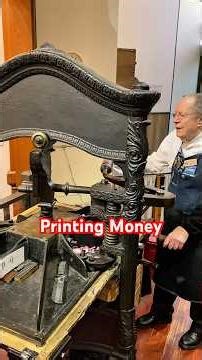 Howard prints money for National Paper Money Day (March 10)