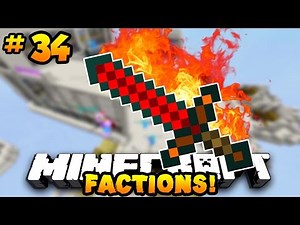 Minecraft FACTIONS VERSUS "THE ULTIMATE SWORD!!" #34 | w/ PrestonPlayz