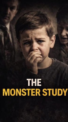The “Monster Study” Experiment #history #psychology #darkhistory #obscurereport #shorts