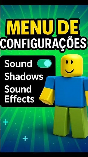 Control Sound, Shadows, and Effects with a Settings Menu in Roblox Studio