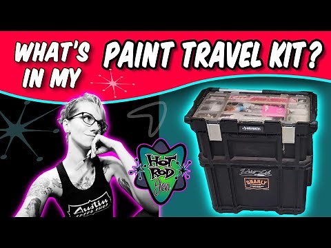 Travel Sign & Pinstriping Paint Kit