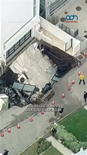 Massive sinkhole opens in front of Nicolas Cage's Malibu mansion