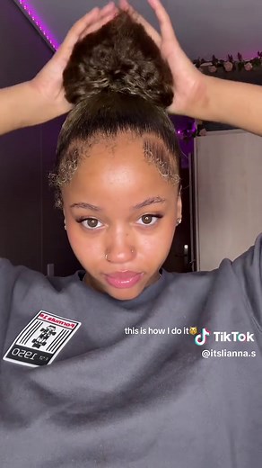 Messy Bun Tutorial for Curls and Natural Hair