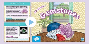 KS2 All About Gemstones Information PowerPoint