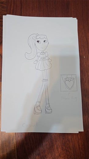 Palace Pals: Penelope Pumpkin part 2: tracing and erasing 🤍🩵💙🎃