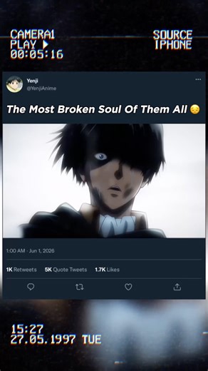 Levi Ackerman | Skyfall 🥀 (He Lost Everything…)