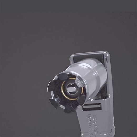 LockNFlate® 90° Air Chucks! Perfect for any difficult-to-reach tire valves where the standard air chuck doesn't fit. Six steel jaws lock onto any Schrader valve to create a secure, hands-free connection, allowing for fast and easy tire maintenance. Order yours today! | LockNLube