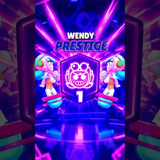 WENDY PRESTIGE 1 IN BRAWL STARS | HOW TO QUICKLY REACH WENDY'S PRESTIGE