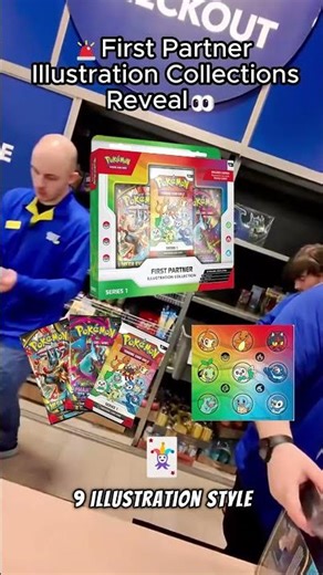 Pokémon 30th Anniversary REVEAL 👀🔥 First Partner Illustration Collection Series 1 Explained