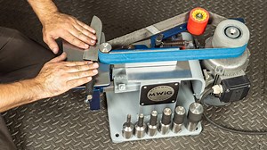 Transforming a bench grinder: Ultimate DIY belt grinder build for your workshop