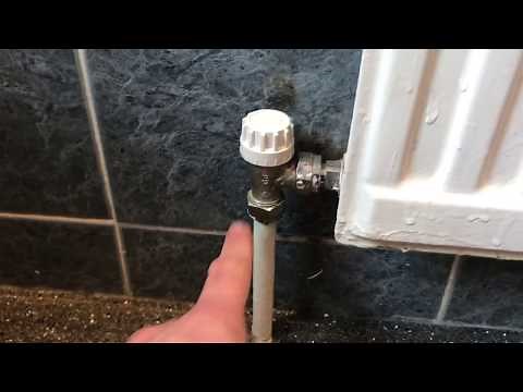 Removing a radiator easy