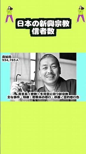 【多い】日本にある新興宗教の団体まとめ！パート① #幸福の科学 #創価学会 #オウム真理教 #宗教 #天理教 #出雲大社