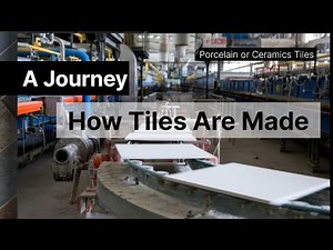 Ceramic Tiles Manufacturing Process in Factory