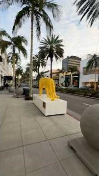 Rodeo Drive Street Walk 😍 Beverly Hills Designer Stores & Exotic Cars