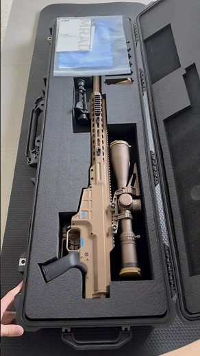 $16,000 Barrett MK22 Sniper Rifle Set Up