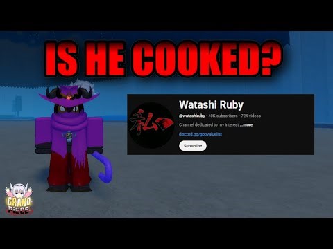 [GPO] Watashi Ruby Got *BANNED* From Grand Piece Online!