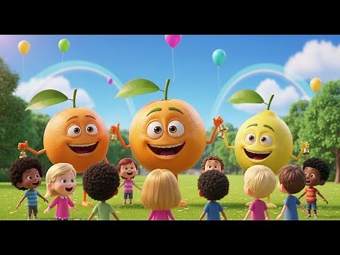 Oranges and Lemons 🍊🔔 | Traditional Nursery Rhyme for Kids | Baby Songs UK