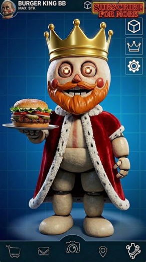 FNAF Burger king balloon boy animatronic animation #shorts