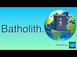 Batholith. The Geographer’s Dictionary. Powered by @GeographyHawks - YouTube