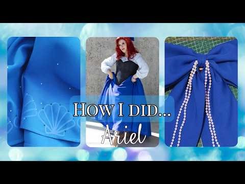 🧜🏻‍♀️ The first cosplay I did on Twitch 🧜🏻‍♀️ How I did Ariel
