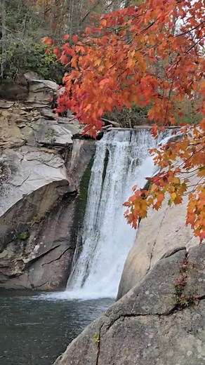 19 seconds of Elk River Falls! Enjoy waterfall sounds and views. Located near Elk Park, about 12 miles from Banner Elk. Short hike to see it. See more details in our last post. | Visit Banner Elk