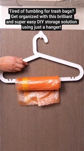 Brilliant DIY Trash Bag Holder Hack!