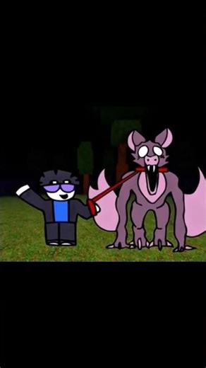 My friends pet bat #roblox #99nightintheforest