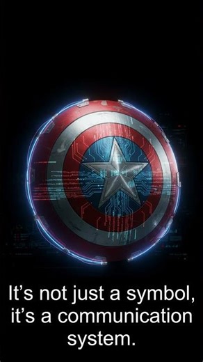 Uncover the hidden secret in Captain America’s shield: a real binary code!