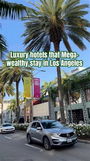 These Luxury Hotels are where Mega-Wealthy stay in Beverly Hills, West Hollywood, Century City #fyp