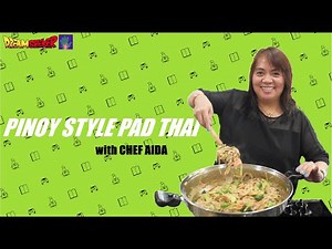 Pinoy Style Pad Thai by Chef Aida | Asian foods | Cooking time | Beef pad thai