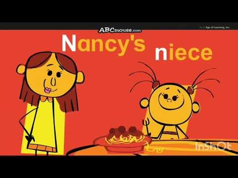 Bangla Cartoon Storytime "The Letter N Song" by ABCmouse.com Classic 2014-2015 USA