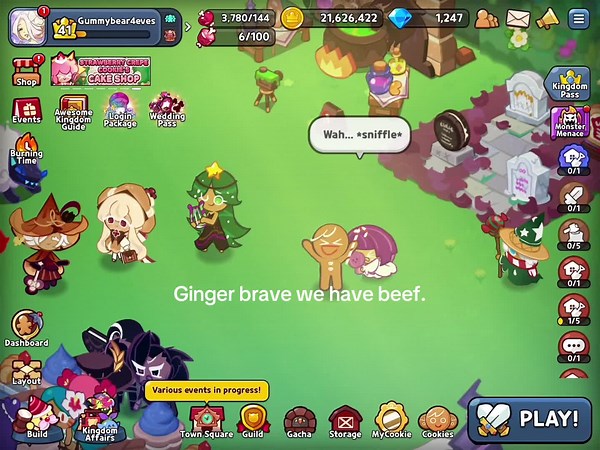 Ginger Brave's Adventures in Cookie Run Kingdom