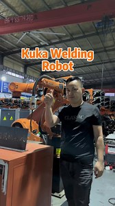 26 reactions | KUKA Welding Robot Workstation Case Study Video  Weld...