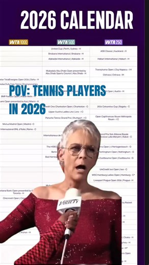 2025 season is over and 2026 tennis calendar has been announced | The Tennis Pulse