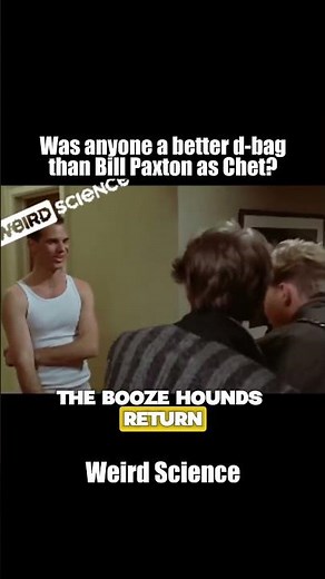 How Bill Paxton Made You Hate His Character (and Love It) #80smovies #weirdscience #acting