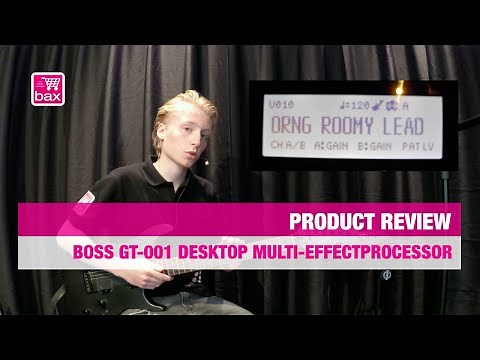 Boss GT-001 Desktop Multi-Effect Processor Review | Bax Music
