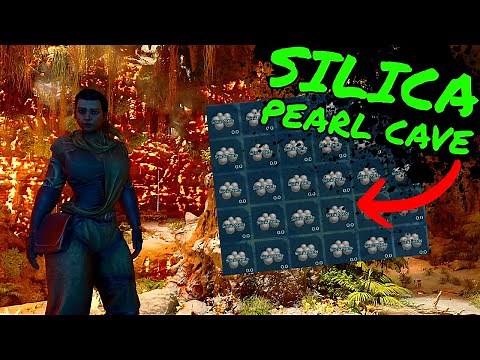 SILICA PEARL CAVE Location on The Center in Ark Survival Ascended!!