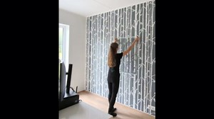 STENCILIT® Birch Forest Wall Stencil - XL Stencil 24x37 in, Tree Wall Stencils for Painting Large Pattern, Modern Large Wall Stencils Boho