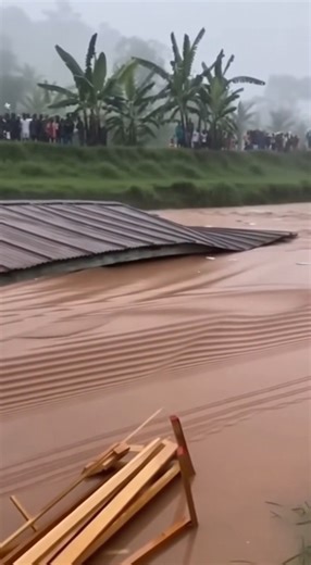 Captured in Real-Time, the Violent Demise of a Single-Story Structure in a Catastrophic Flood | Cricket Flix