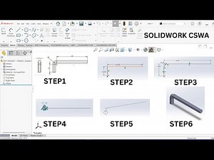 Solidworks CSWA Exam Question || SolidWorks Tutorial for beginners Exercise || SolidWork 2025
