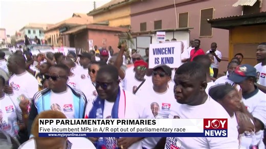 16K views · 212 reactions | NPP Parliamentary Primaries: Five incumbent MPs in A/R opt out of parliamentary race. | JoyNews | Facebook