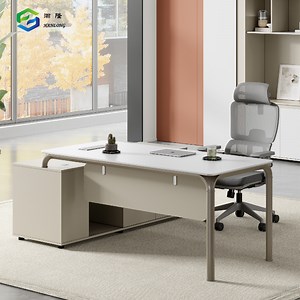 [Hot Item] Exclusive Executive Table Luxury Director Desk with E1 Grade Solid Wood