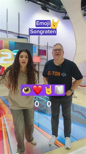 Emoji-Songraten mit Jeannie und Elton: Ein musikalisches Rätsel