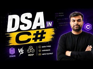 Learn C# Programming For Beginners: Variables, Input-Output & Stack vs Heap Memory | C# Tutorial